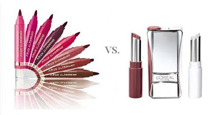 Długotrwały efekt na ustach, czyli L’Oreal, Infallible Lip Color vs Astor, Perfect Stay Lip Tint