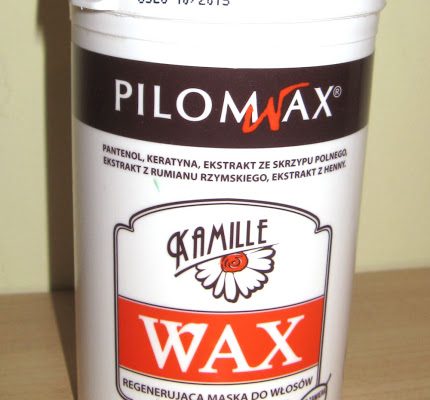 Recenzje kosmetyków cz. XXII – WAX Kamille – Regenerująca maska do włosów zniszczonych jasnych, Pilomax