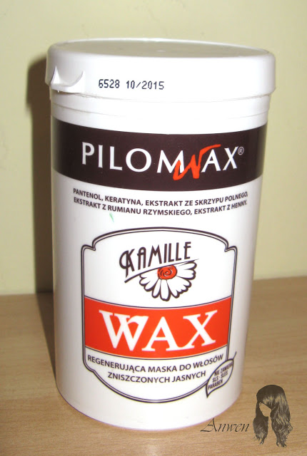 Recenzje kosmetyków cz. XXII – WAX Kamille – Regenerująca maska do włosów zniszczonych jasnych, Pilomax