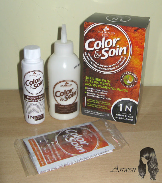 Farby do włosów: Color&Soin, kolor Heban