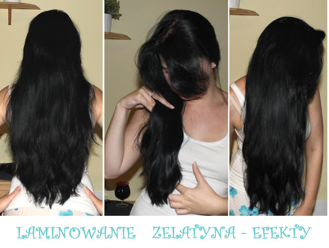 Laminowanie włosów żelatyną – moje wrażenia i efekty