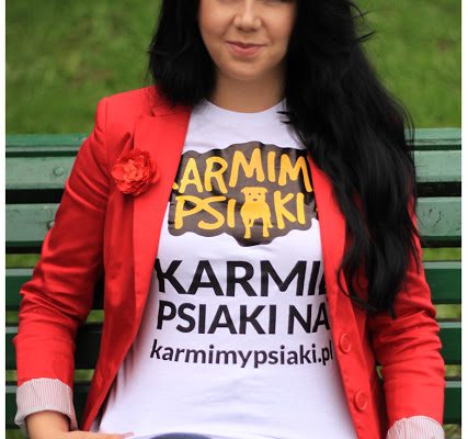 Nakarmisz ze mną psiaki? :-)