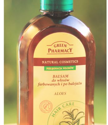 Recenzje kosmetyków cz. XXXII – Green Pharmacy, Balsam aloesowy