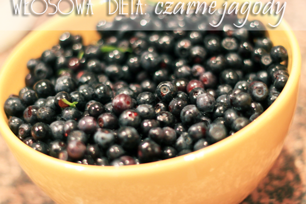 Włosowa dieta: Czarne jagody inaczej zwane czernicami ;)