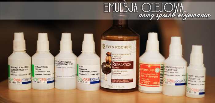 Mój nowy sposób olejowania – Emulsja Olejowa