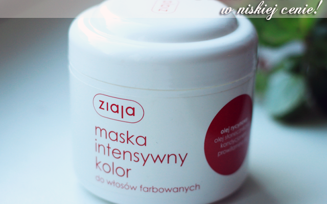 Świetna maska w niskiej cenie – Ziaja do włosów farbowanych