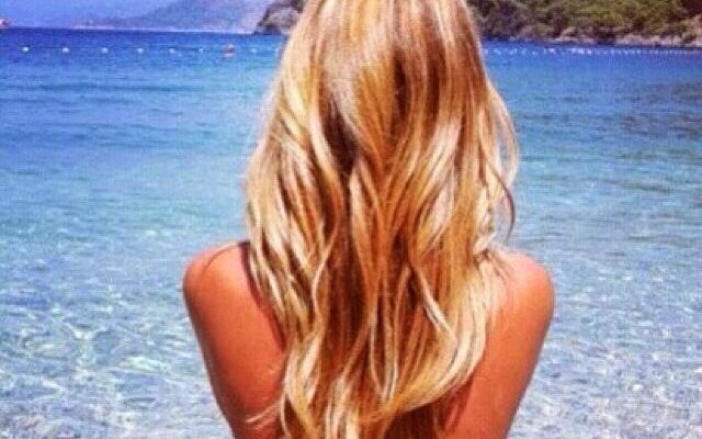 DIY: mgiełka rozjaśniająca włosy