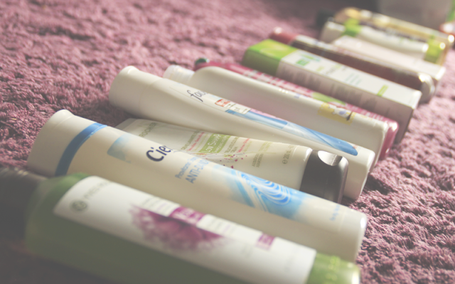 Moje szampony i o tym jak zminimalizować swoją kolekcję kosmetyków