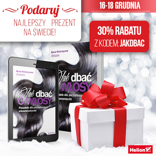 Świąteczna promocja na moją książkę :)