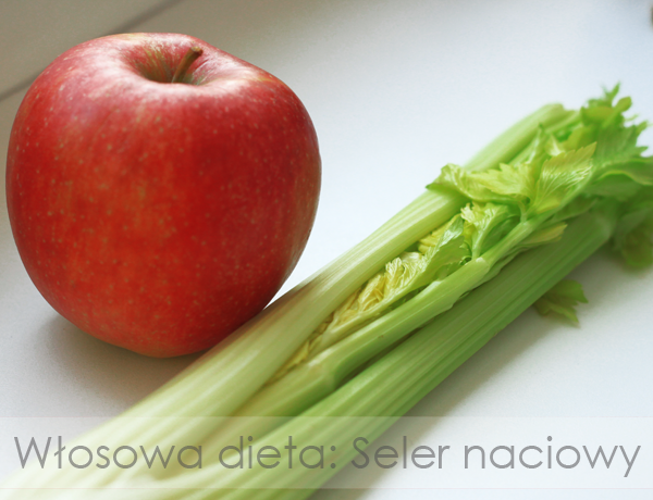 Włosowa dieta: Seler naciowy